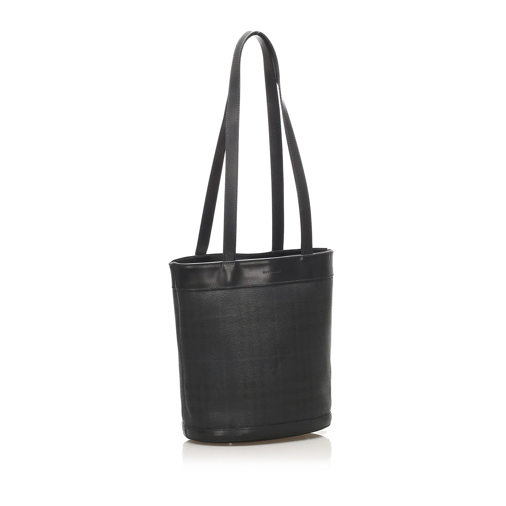 Burberry Smoke Check Coated Canvas Shoulder Bag (SHG-13166)