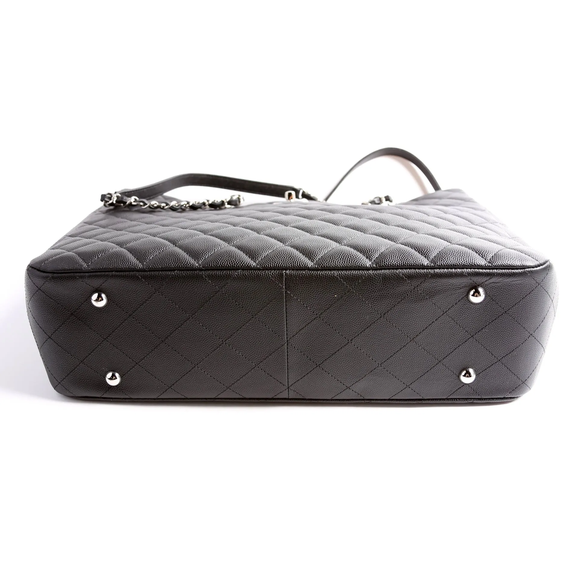 CC Shopping Tote Large Caviar 25M Black
