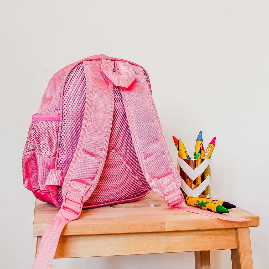 Children's Personalised Unicorn Pink Backpack