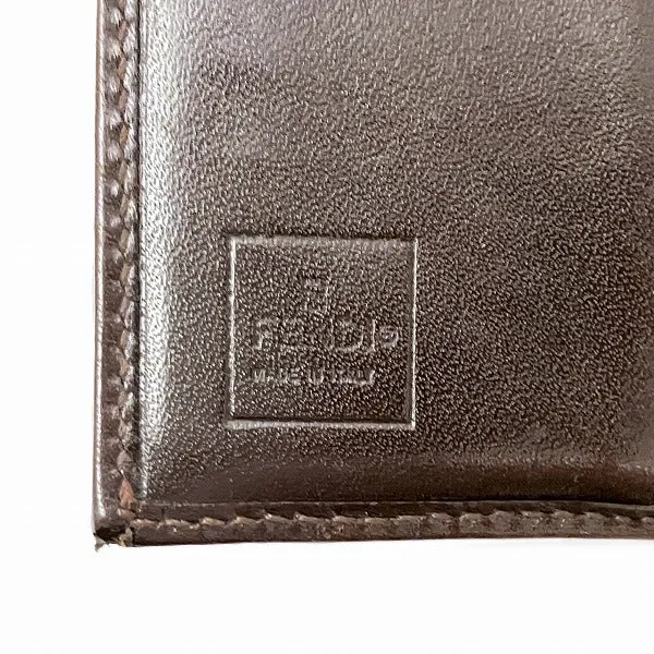 Fendi Zucca Compact Wallet Unisex