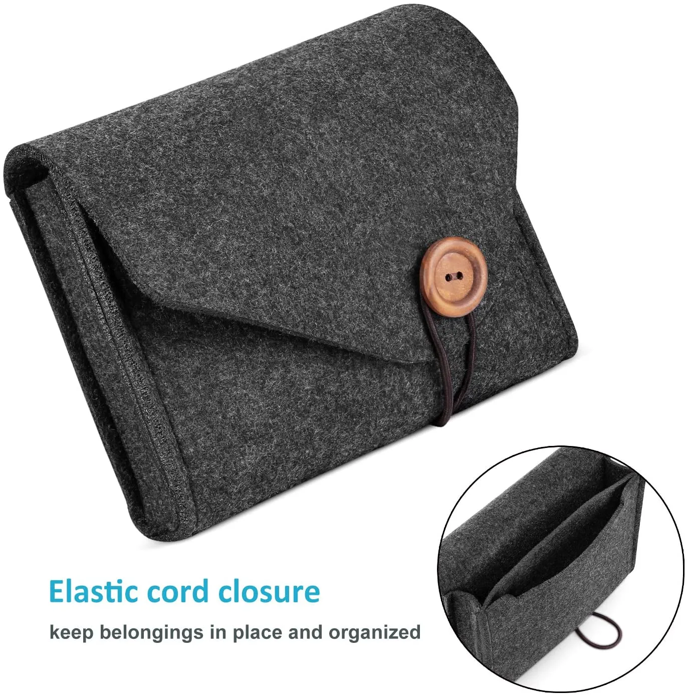 MacBook Power Adapter Felt Case Storage Bag | ProCase