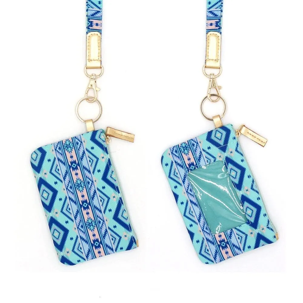MB0160 Tribal Lanyard ID Wallet