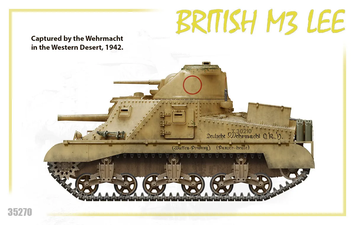 Miniart 35270 1/35 British M3 Lee Tank kit