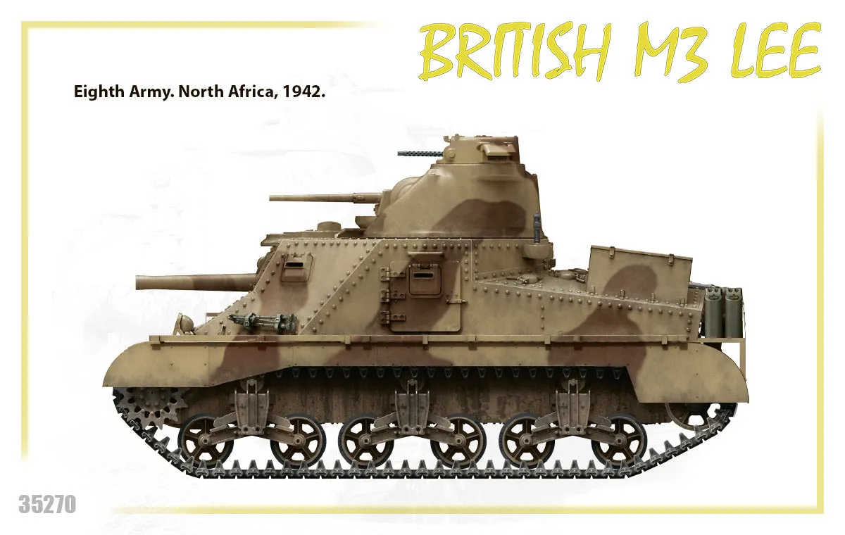 Miniart 35270 1/35 British M3 Lee Tank kit