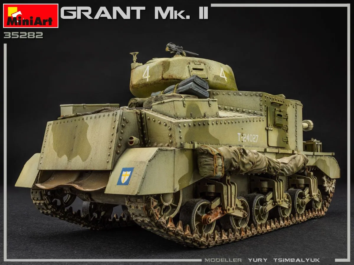 MiniArt Military 1/35 Grant Mk II Tank Kit