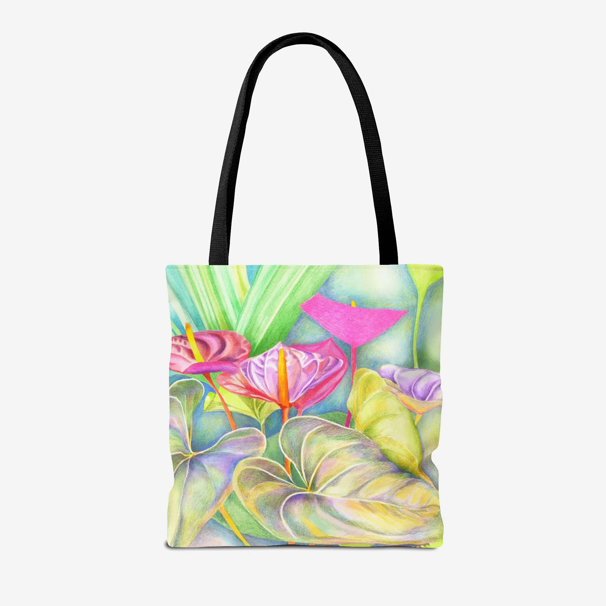 Red Exotica Tote Bag