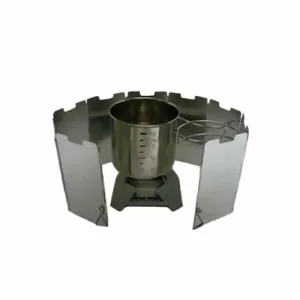 Stove Wind Shield - Small 9-Plate (5.3 inches tall)