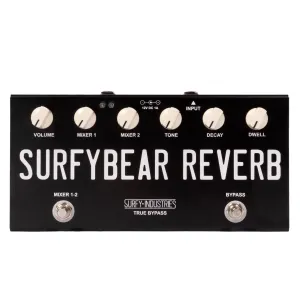 Surfy Industries SurfyBear Compact Reverb Effect Pedal