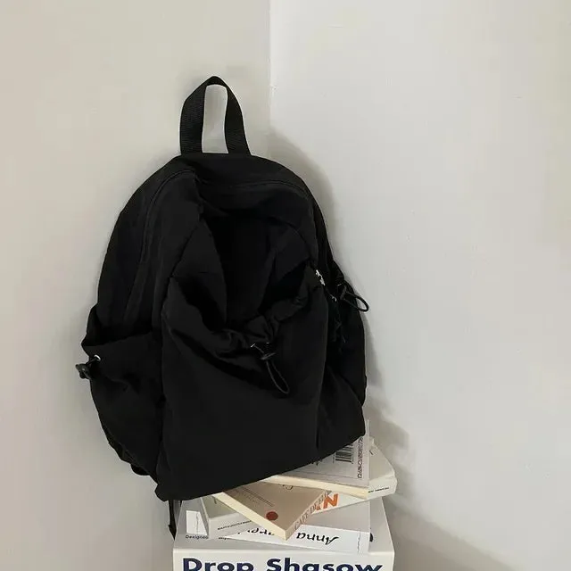 UAKISS  -  High-capacity Students Casual All Match Schoolbags Y2k Aesthetic Trendy Grunge Rucksacks Korean Simple Fashion Preppy Backpacks