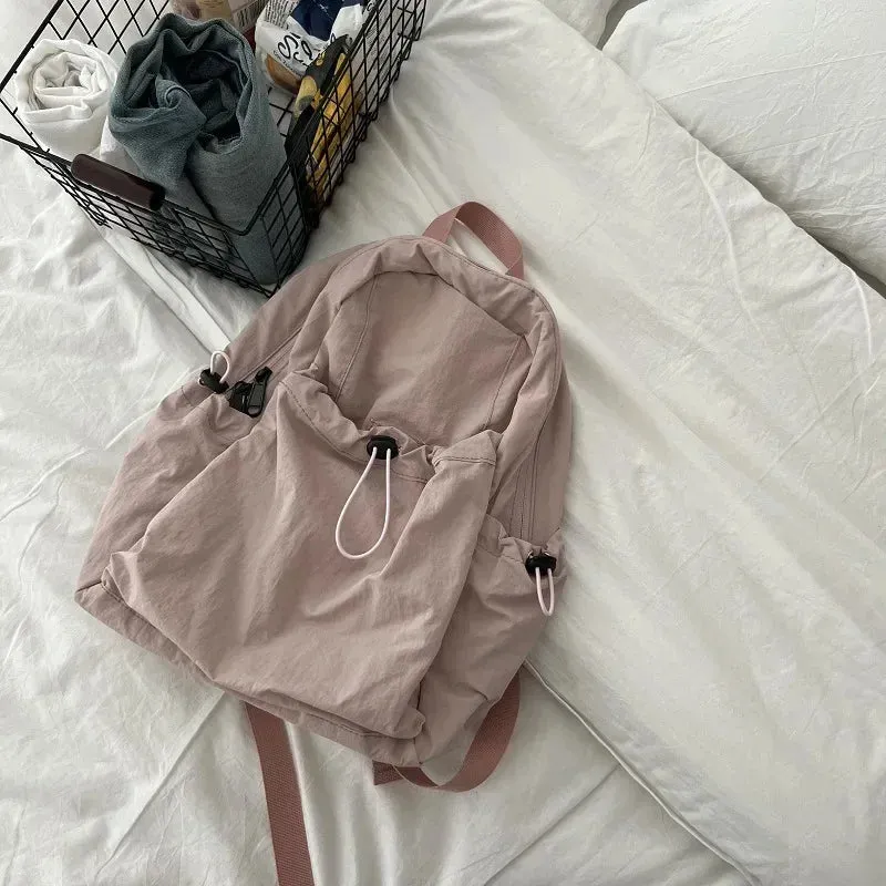 UAKISS  -  High-capacity Students Casual All Match Schoolbags Y2k Aesthetic Trendy Grunge Rucksacks Korean Simple Fashion Preppy Backpacks