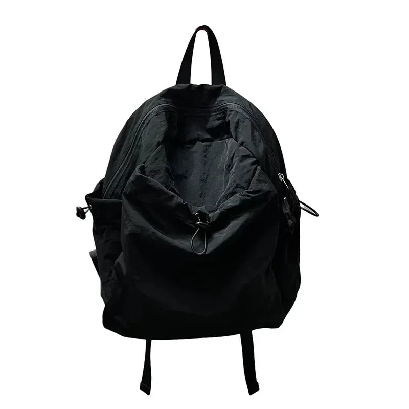 UAKISS  -  High-capacity Students Casual All Match Schoolbags Y2k Aesthetic Trendy Grunge Rucksacks Korean Simple Fashion Preppy Backpacks