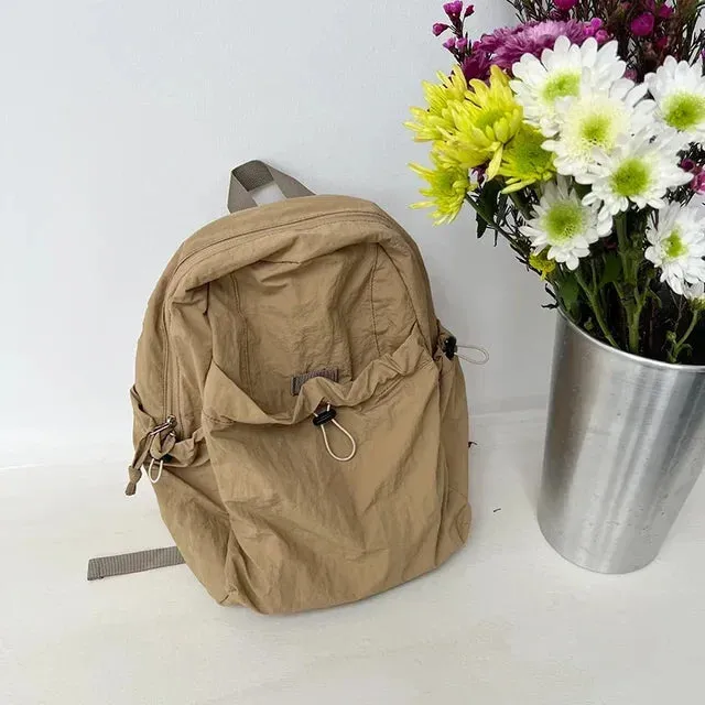 UAKISS  -  High-capacity Students Casual All Match Schoolbags Y2k Aesthetic Trendy Grunge Rucksacks Korean Simple Fashion Preppy Backpacks