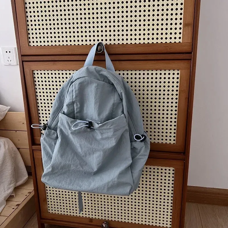 UAKISS  -  High-capacity Students Casual All Match Schoolbags Y2k Aesthetic Trendy Grunge Rucksacks Korean Simple Fashion Preppy Backpacks