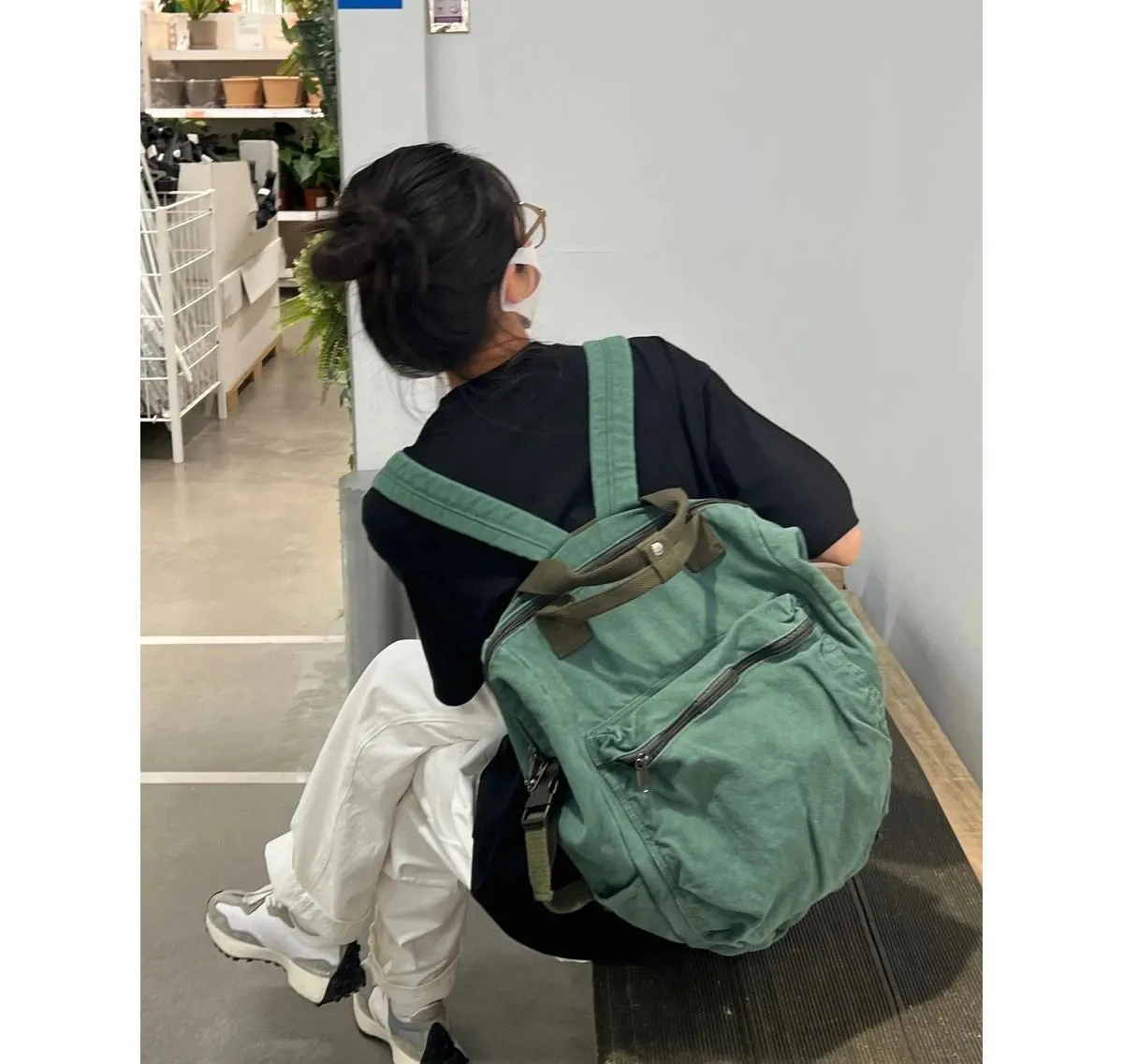 UAKISS  -  Japanese Ins Students Solid Rucksacks Simple All Match Women High-capacity Backpacks Casual Preppy Y2k Vintage Trendy Schoolbags